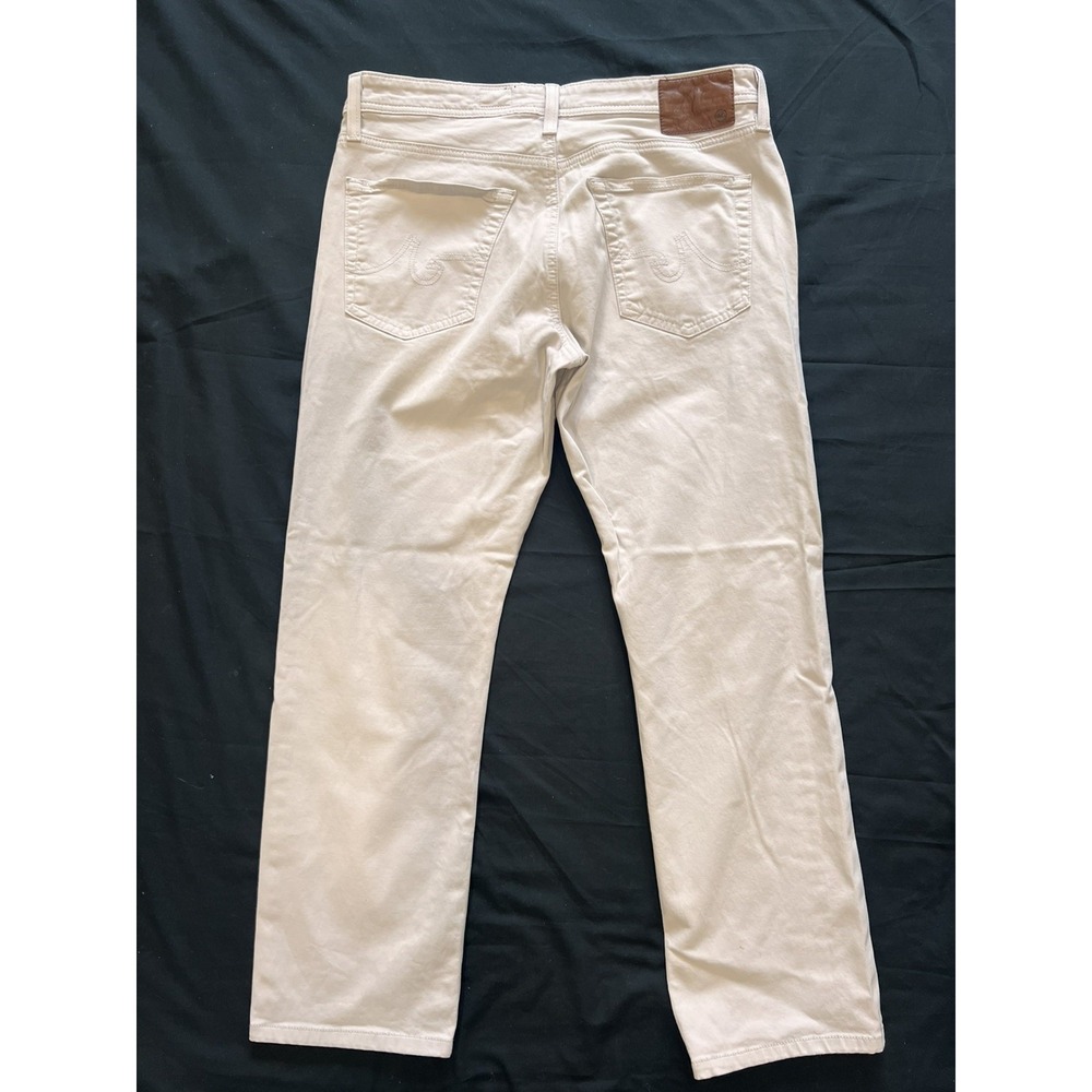 Adriano Goldschmied The Graduate Tailored Leg Khaki Cotton Chino 34x34(28) - Picture 6 of 11
